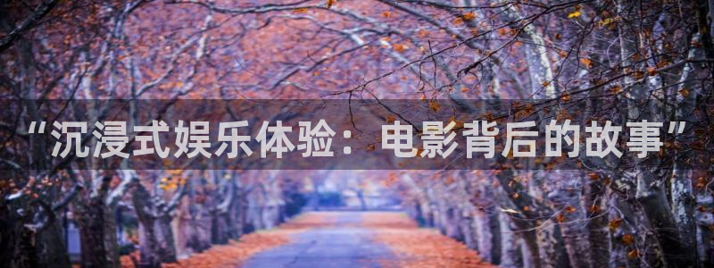 琳琅娱乐：“沉浸式娱乐体验：电影背后的故事”